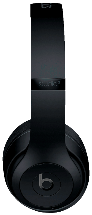 black headset